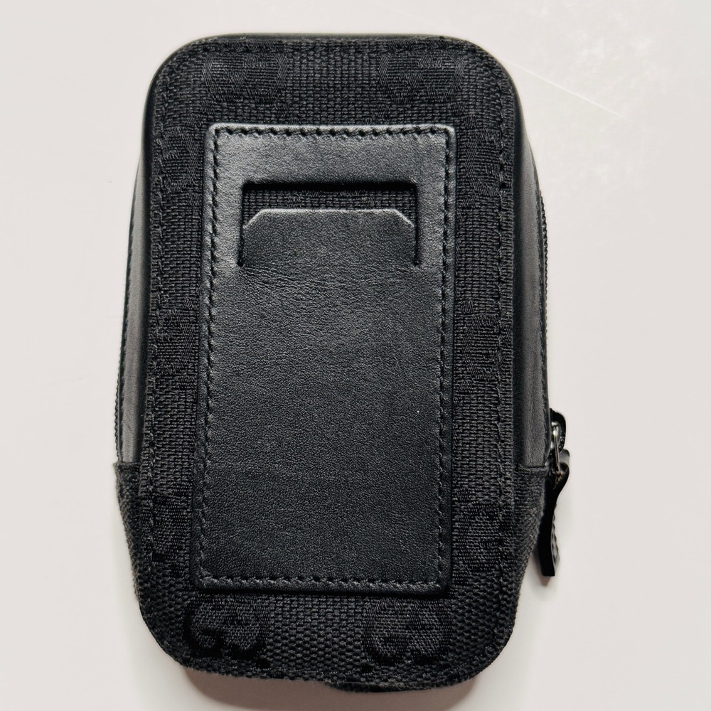 Gucci case - black canvas, pouch - Picture 2 of 13